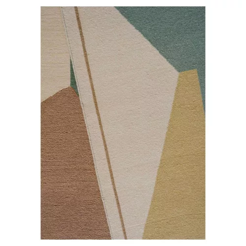 Diffused aura rug