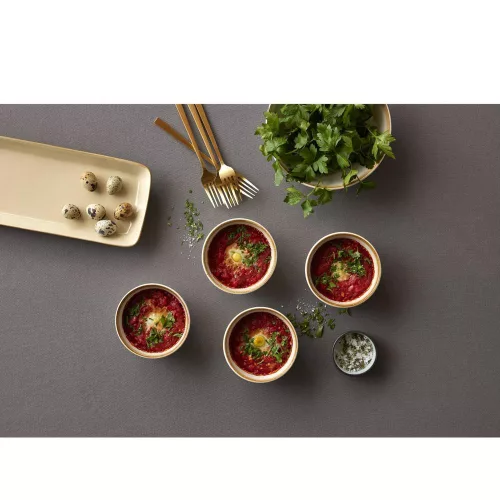 BITZ Wood serving bowl