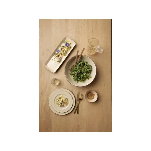 BITZ Wood serving bowl