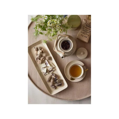 BITZ Wood serving bowl