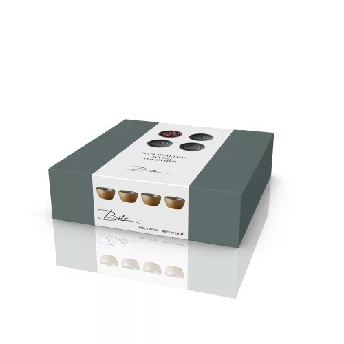 BITZ Wood cereal bowl