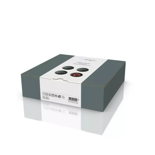 BITZ Wood cereal bowl