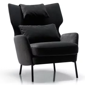 Alex armchair with neck cushion