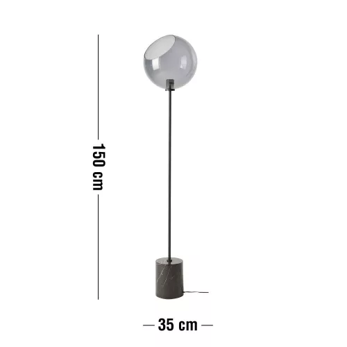 Balance floor lamp