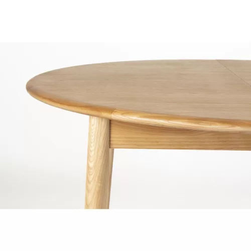 Twist extendable dining table