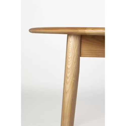 Twist extendable dining table