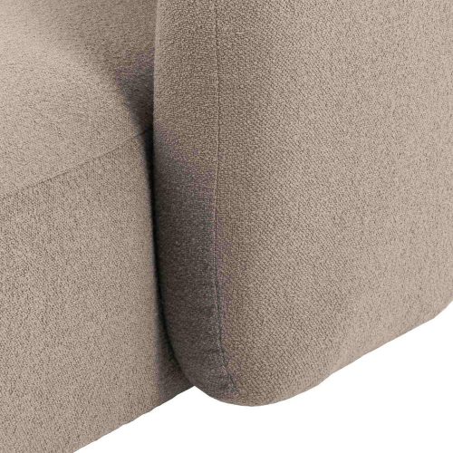 Reykjavik 2 személyes ottomános kanapé, jobbos, bézs