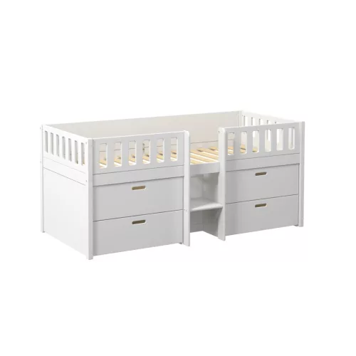 Tinos magasított gyerekágy 4 fiókkal