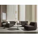 Logan corner sofa with left chaise longue + armchair