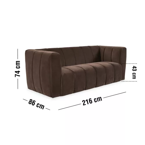 Ingvi 3 seater sofa