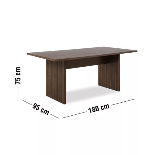 Landholm extendable dining table