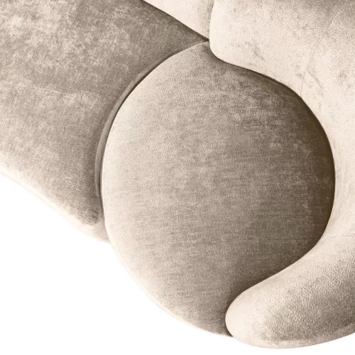 Combi-Popular sofa, with armchair + pouf