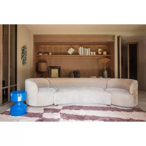 Combi-Popular sofa, with armchair + pouf