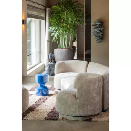 Combi-Popular sofa, with armchair + pouf