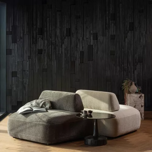 Sterck design armchair with movable backrest