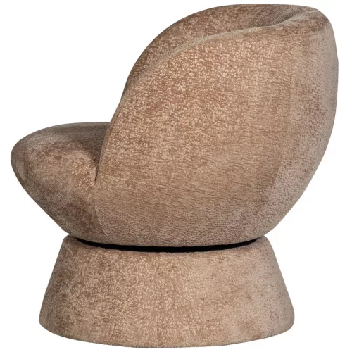 Shuffle design swivel armchair