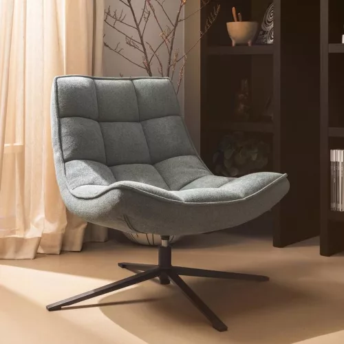 Maudi design swivel armchair