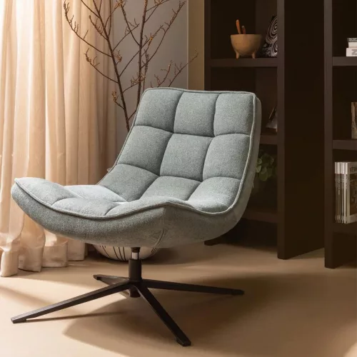 Maudi design swivel armchair