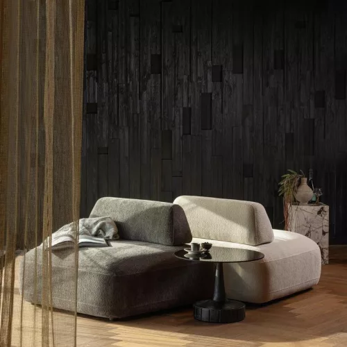 Sterck design armchair with movable backrest