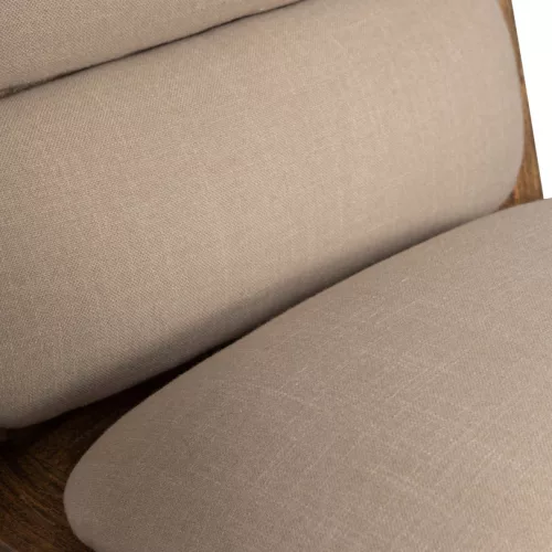 Opulent design armchair