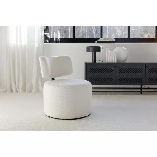 Mokka design swivel armchair