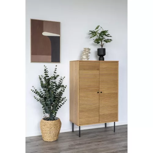 Eucalyptus wood, artificial plant