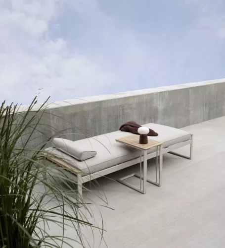 Corfu outdoor sun lounger