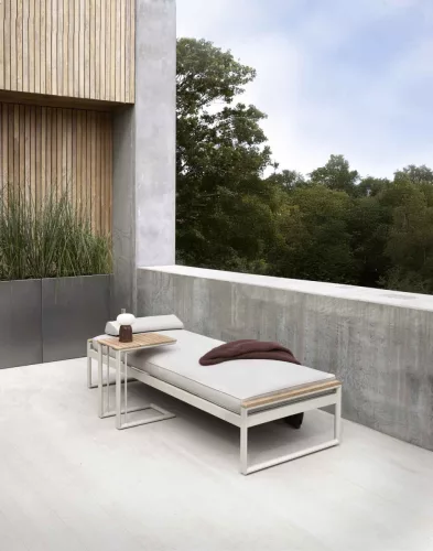 Corfu outdoor sun lounger