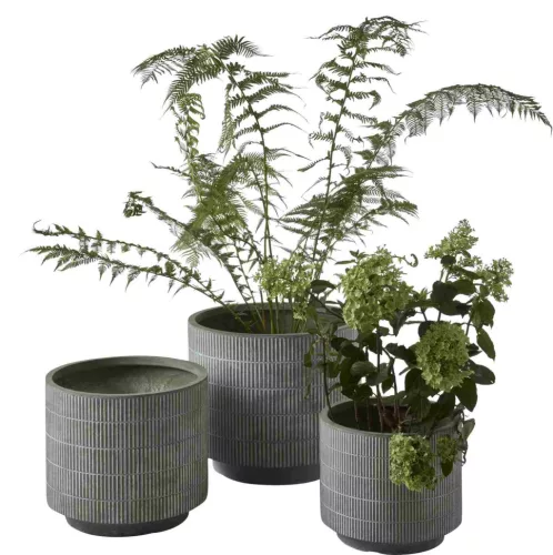 Tiles 3 db-os kaspó szett