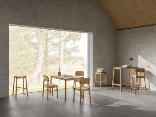 Barlow stool without backrest