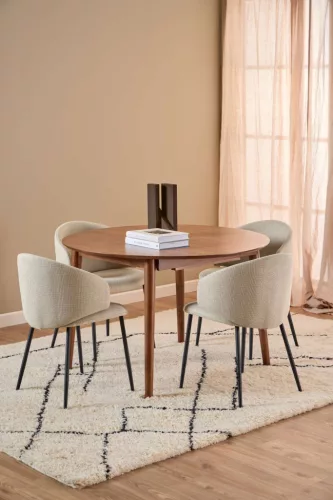 Montreux extendable dining table, round
