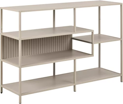 Seaford asymmetric bookshelf, low