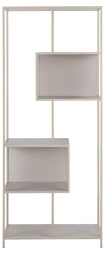 Seaford asymmetrical bookcase, high