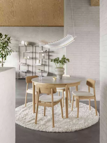 Seaford asymmetrical bookcase, high