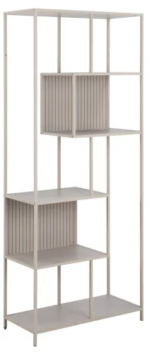 Seaford asymmetrical bookcase, high