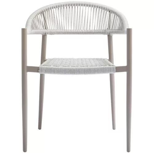 Yellow outdoor chair, set of 2