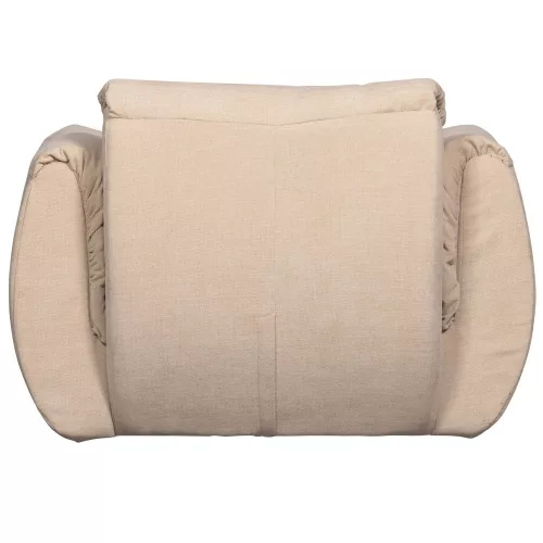 Baggy swivel armchair