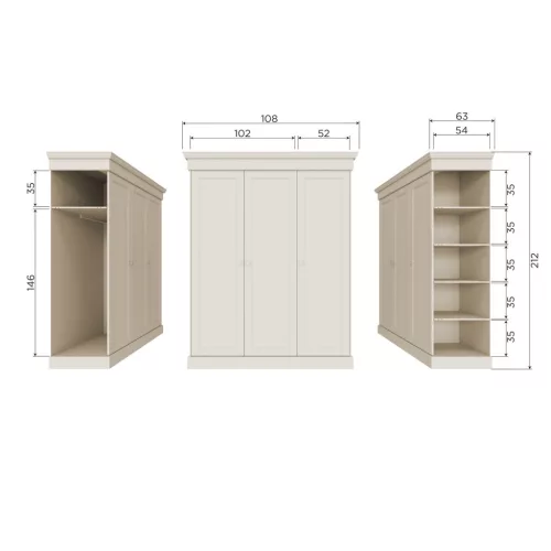 Olivia wardrobe