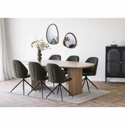 Serra dining table, oval 
