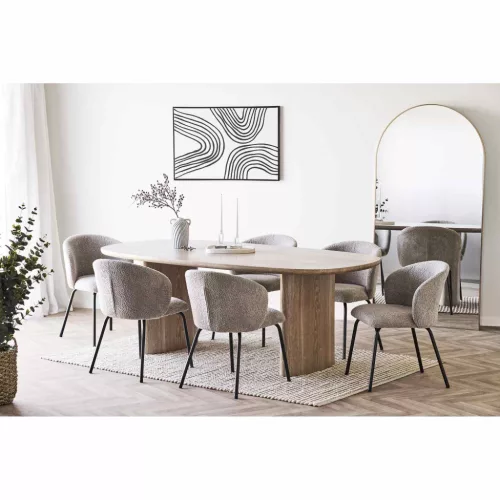 Serra dining table, oval 