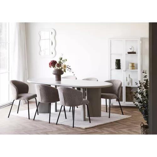 Nagano dining table, oval 