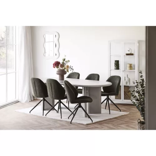 Nagano dining table, oval 