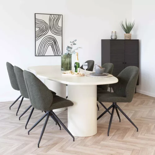 Maranola dining table, oval 