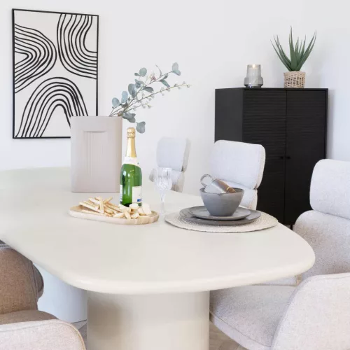 Maranola dining table, oval 