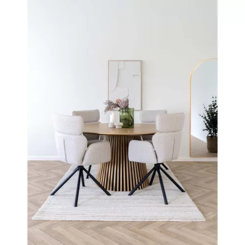 Osaka dining table, round
