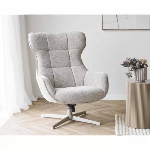 Turin swivel lounge armchair