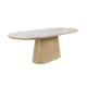 Almira dining table, oval
