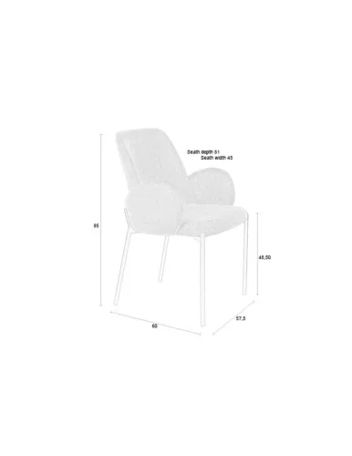 Tjarda design chair