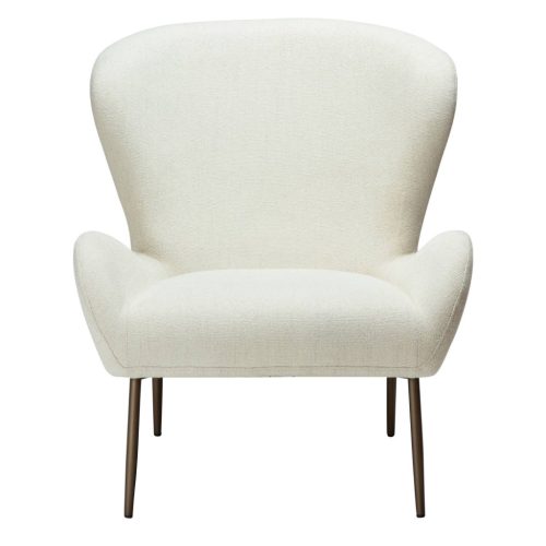 GLAM lounge armchair, low