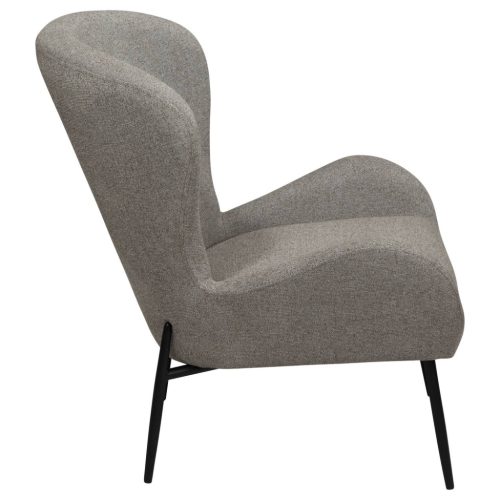GLAM lounge armchair, low